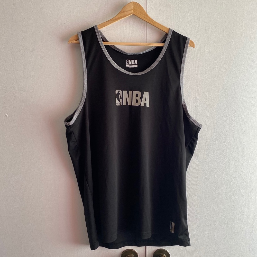NBA SCOTT black muscle jersey